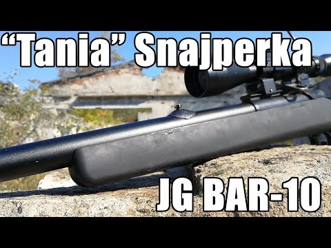 ASG Recenzja | Moja "Tania" Snajperka JG BAR-10