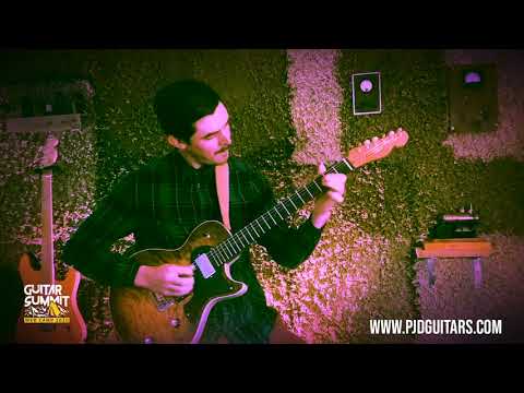 PJD Guitars: John Bailey checking out the Carey Elite @ Guitar Summit Web Camp 2020