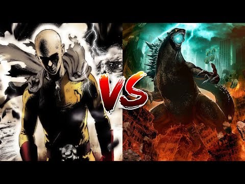 Saitama vs Godzilla!(w/ Animation!) Splashy vs Series