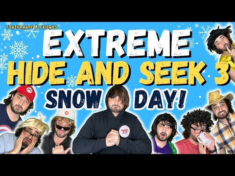 Extreme Hide And Seek 3 - Snow Day! | ToneFrance & Friends