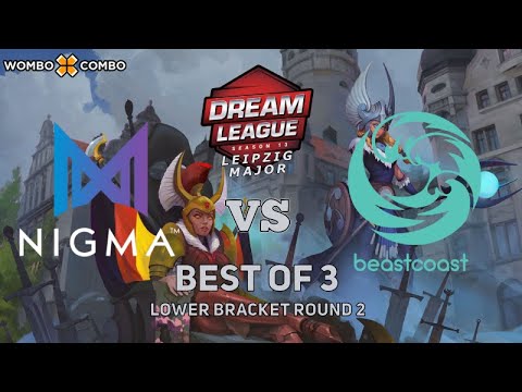 Nigma vs Beastcoast (BO3) Game 3 | Lower Bracket Round 2 | DreamLeague Season 13