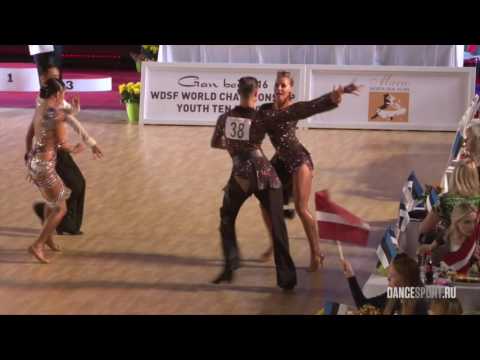 Dima Kusnir - Valeria Gumeniuc MDA | Cha Cha Cha | 1/2 WDSF World Championship Youth 10 Dance