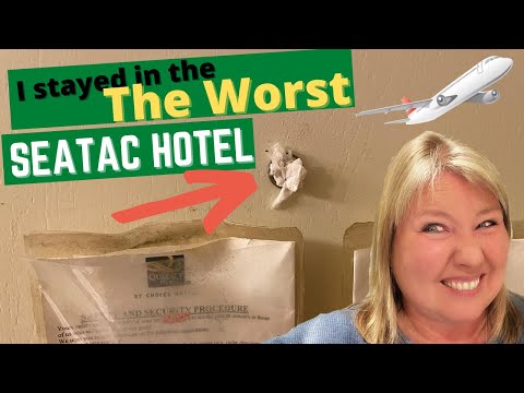 I Think I Found the WORST Hotel Room at Seatac