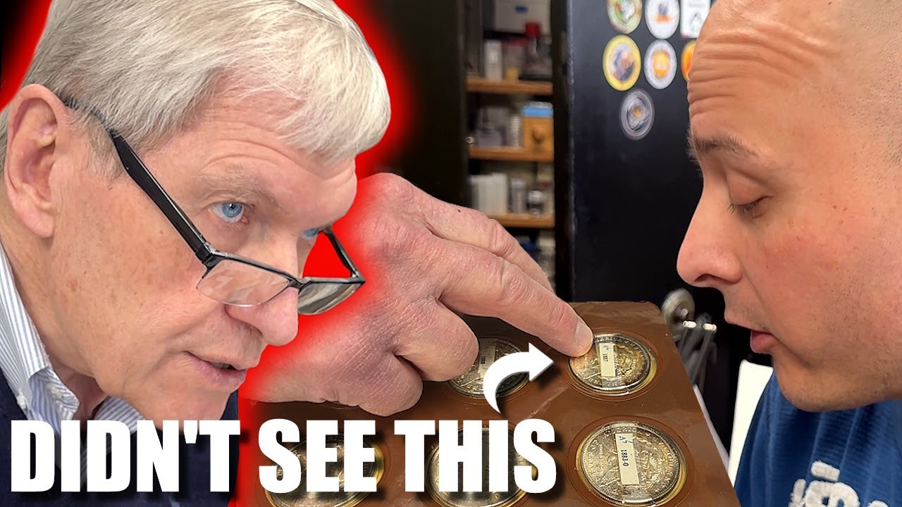 Dealer Quickly CHANGES His Appraisal on Surprising Silver Dollar Collection!!