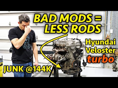 PUSHED THE LIMIT! Hyundai Veloster 1.6L Turbo Gamma DESTROYED By Modifying A Neglected Engine