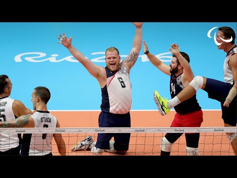 Most Amazing Sitting Volleyball Rallies Ever! 🔥