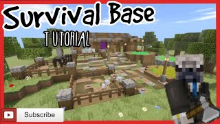 Minecraft: SURVIVAL BASE [Tutorial]