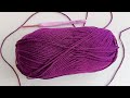 MY MOM WAS LIKES Just 2 Rows So Easy And So Stylish Crochet Pattern