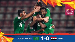 [Highlights] SAUDI ARABIA 1-0SYRIA | AFC U-23 Championship 2020