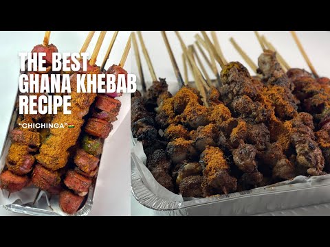 GHANA KHEBAB AND KHEBAB PEPPER RECIPE