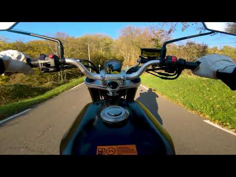 Brixton Crossfire 500 - GOPRO MOTO - Test dans les monts du lyonnais - Pure Sound
