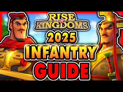 ULTIMATE Infantry Guide for Rise of Kingdoms! F2P Invest ORDER, Gear, Talents, Armaments & MORE