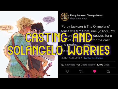 Riordanverse News ⚡️Solangelo Relief 😮‍💨 More Casting 🎥 Aru Shah Finale 📖