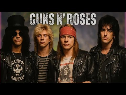 Guns N' Roses #blues #Rock #axlrose #Slash #SaulHudson