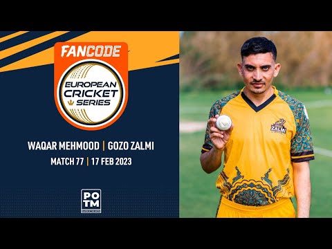 POTM: W.Mehmood - MTD vs GZZ | Highlights | FanCode ECS Malta | Malta 2023 | ECS23.077