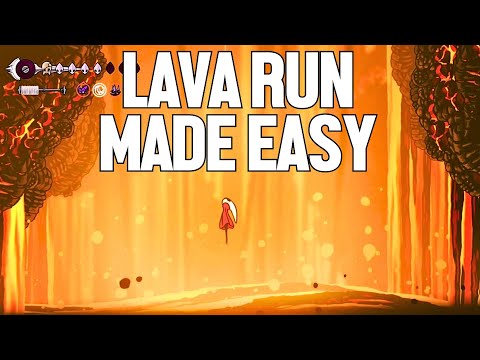 How To EASILY Beat The Lava Run In Hollow Knight Silksong