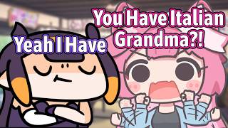 Raora Was Shocked When Ina Said She Have Italian Grandma【Hololive EN】