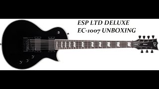 Video thumbnail for ESP LTD Deluxe Eclipse EC-1007 Evertune Guitar Unboxing by AvidAlchemist