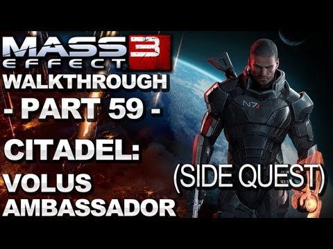 Mass Effect 3 - Citadel: Volus Ambassador - Walkthrough (Part 59)