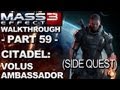 Mass Effect 3 Citadel Volus Ambassador Walkthrough Part 59