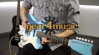 Video thumbnail for Silvertone 1449 Electric Guitar by Gear4music Guitars