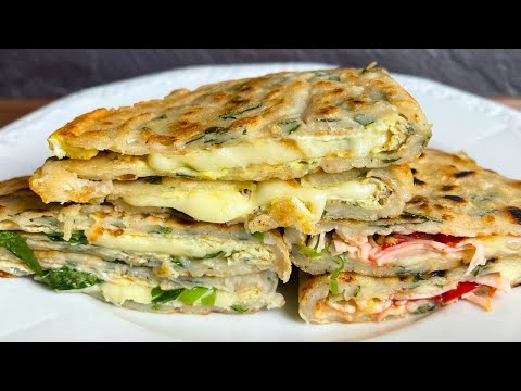 In 5 Minutes Ready! Just Mix Water and Flour! No Yeast, No Kneading! Easy Breakfast Ideas