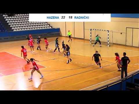 PRLZ 12. kolo / ŽRK Hazena - ŽRK Radnički / 01.03.2020.