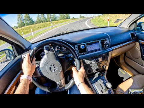 2007 Opel Signum [1.9 CDTI 150HP] |0-100| POV Test Drive #1248 Joe Black