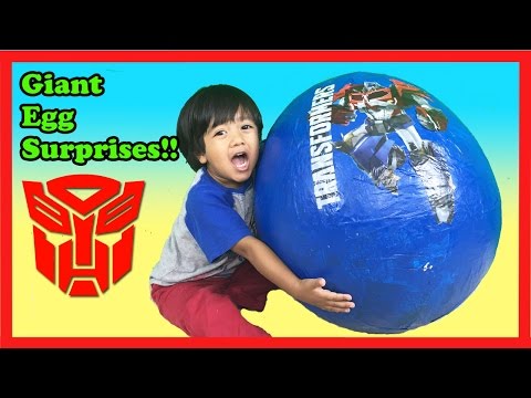 GIANT EGG SURPRISE OPENING TRANSFORMER Toys