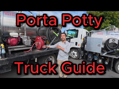 The Complete Guide For Buying A Porta Potty Vacuum Truck | PTO vs. Slide-In