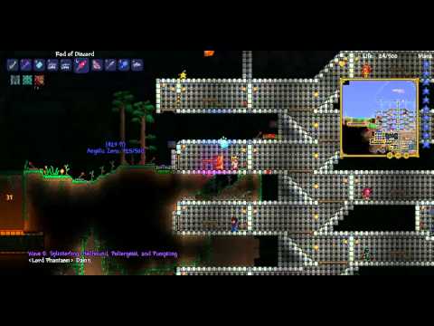 Terraria 1.2: A Tale of Two Weirdoes - Pumpkin Moon