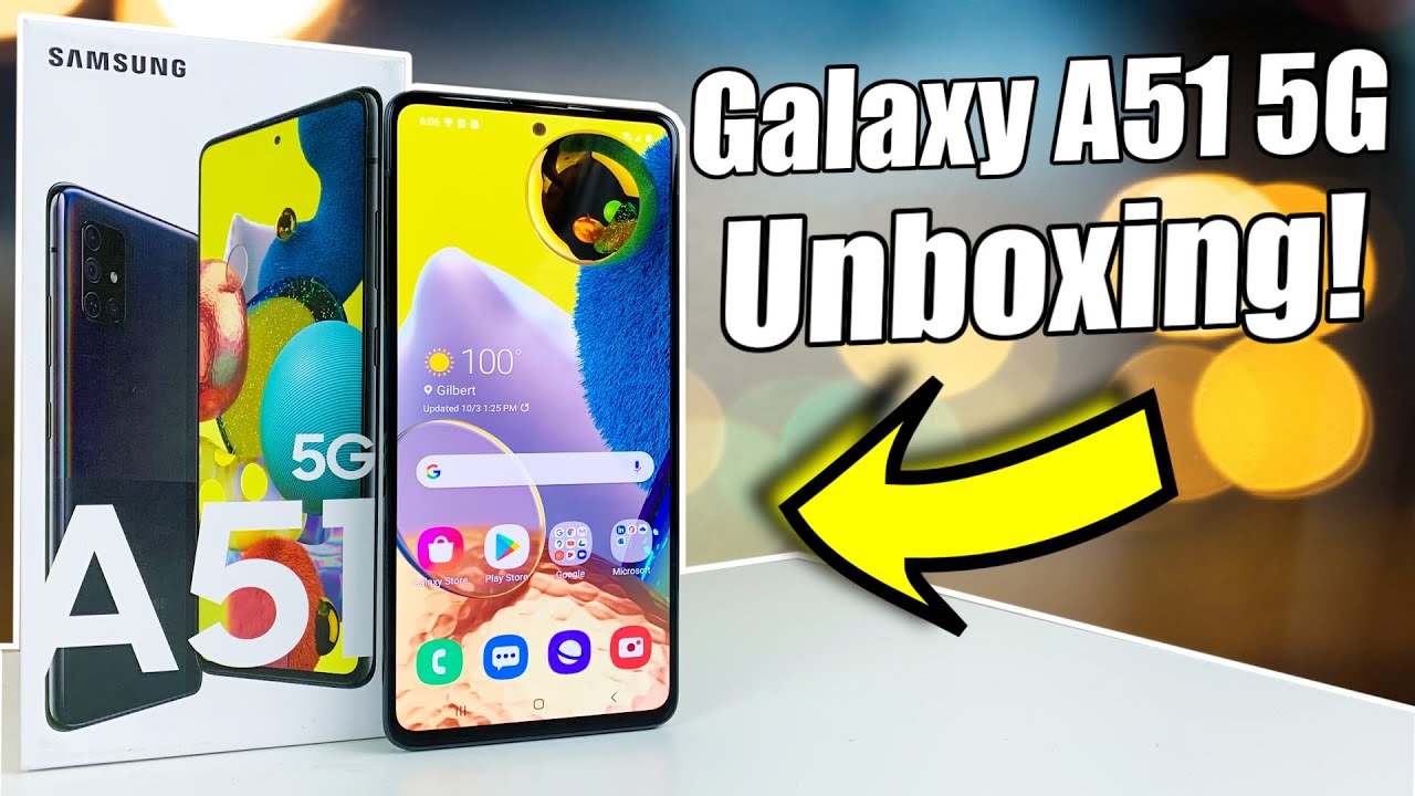 Samsung Galaxy A51 5G Unboxing & First Impressions!
