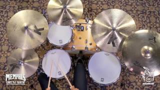 Video thumbnail for Used Zildjian 16" K Dark Thin Crash Cymbal - 1039g (UK0902-1042617G) by Memphis Drum Shop