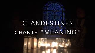 Meaning de Cascadeur - Clandestines