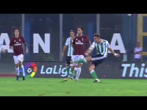 AC Milan vs Real Betis 1-2    9.8.2017