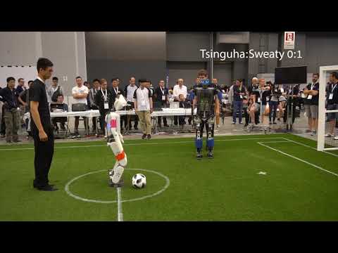 RoboCup 2018 First Game Sweaty (GER) Tsinghua (CHN)