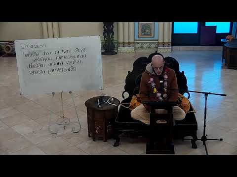 ISKCON SanDiego:SB(4.28.54)Class by HG Dravida Dasa 1/6/2021
