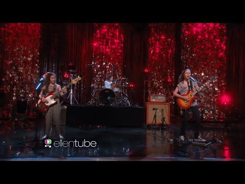 The Warning | CRAZY TRAIN (COVER) | Ellen DeGeneres TV Show (2015)