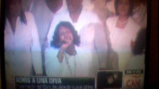 WHITNEY HOUSTON  the lord is my shepherd  ADIOS A UNA DIVA   Whitney Houston&#39;s funeral
