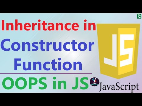 72 Inheritance In Constructor Function Class Inheritance In Javascript Oops In Javascript