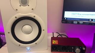 Video thumbnail for Yamaha HS7 white 2020 quick test by Sycka