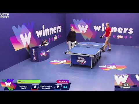 WINners CUP table 2  29.11 Laskavyi Vasilii - Shinkarenko Gennadii 19:00