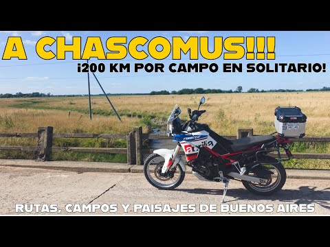 A Chascomus por campo y en solitario | !200 km de pura diversión!  - Video 4K