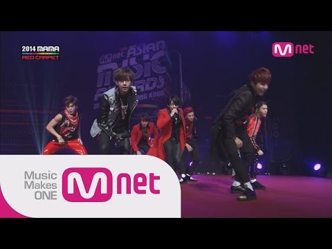 방탄소년단(BTS) - 상남자(Boy in Luv) at 2014 MAMA Red Carpet