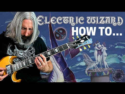 How To Play Electric Wizard by Electric Wizard on Electric Guitar with TAB