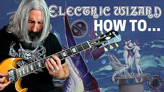 How To Play Electric Wizard by Electric Wizard on Electric Guitar with TAB