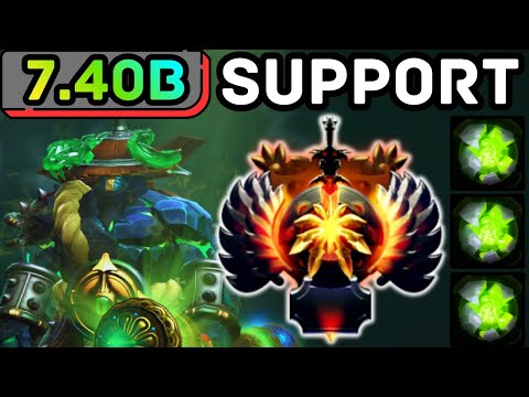 🔥 NEW PATCH 7.40b !!! EARTH SPIRIT SOFT SUPPORT STUN LOCK CHAOS | DOTA 2 GAMEPLAY 🔥