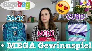 ergobag Cubo, Pack & Mini & MEGA GEWINNSPIEL!!! / Täglich Mama