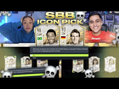 FIFA 22: 10 MILLION COINS AT RISK! 👀☠️ | PRIME ICON PELE VS MATTHÄUS SQUAD BUILDER BATTLE WITH FU...