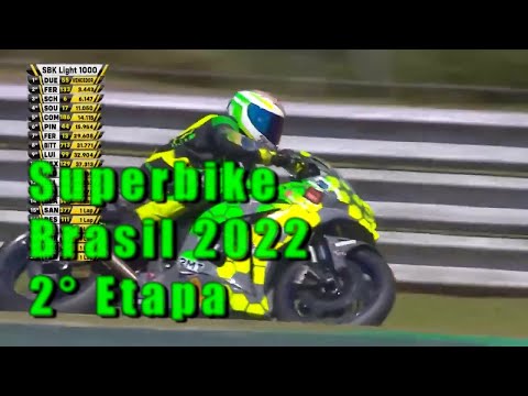 Superbike Brasil 2022 -2° Etapa - Corrida Principal - [ Momentos Finais ]